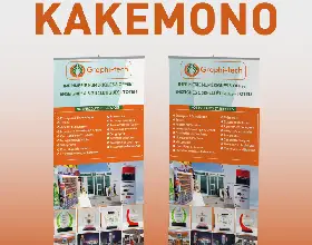 Kakemono imprimé pour salon à Abidjan